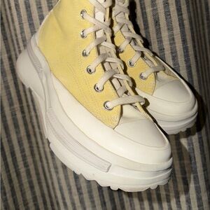 Star Legacy Converse Yellow High-Top Sneakers